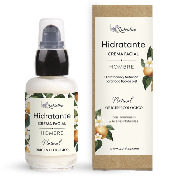 Hidratante para hombre, origen ecológico, Labitae.